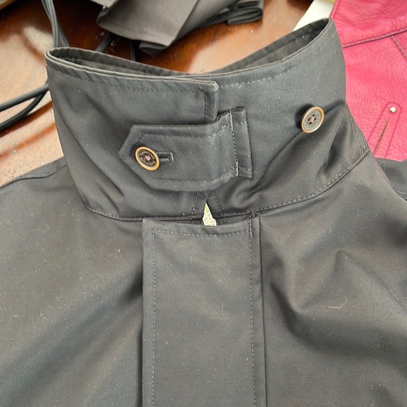 Timberland raincoat cotton thickly lined waterproof vented underarms venting - Picture 11 of 16